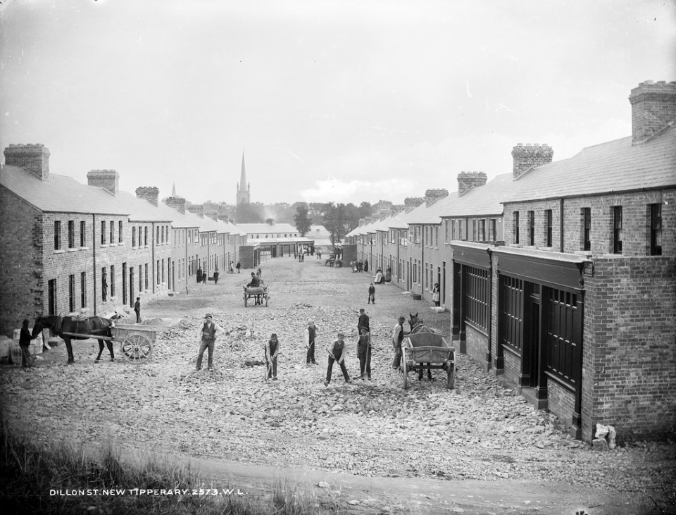 Date: Circa 1890 Location: Tipperary town, Ireland